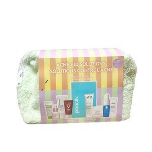 Proactiv Skincare Set Pouch Vichy La Roche-posay clarins beauty bundle travel